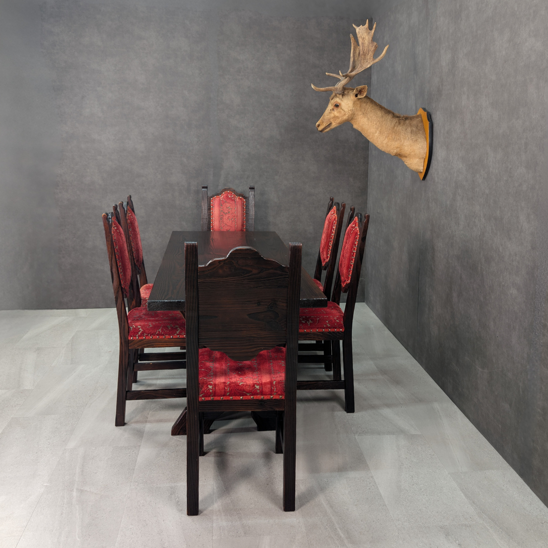 Vintage Spanish Colonial Revival Dining Suite
