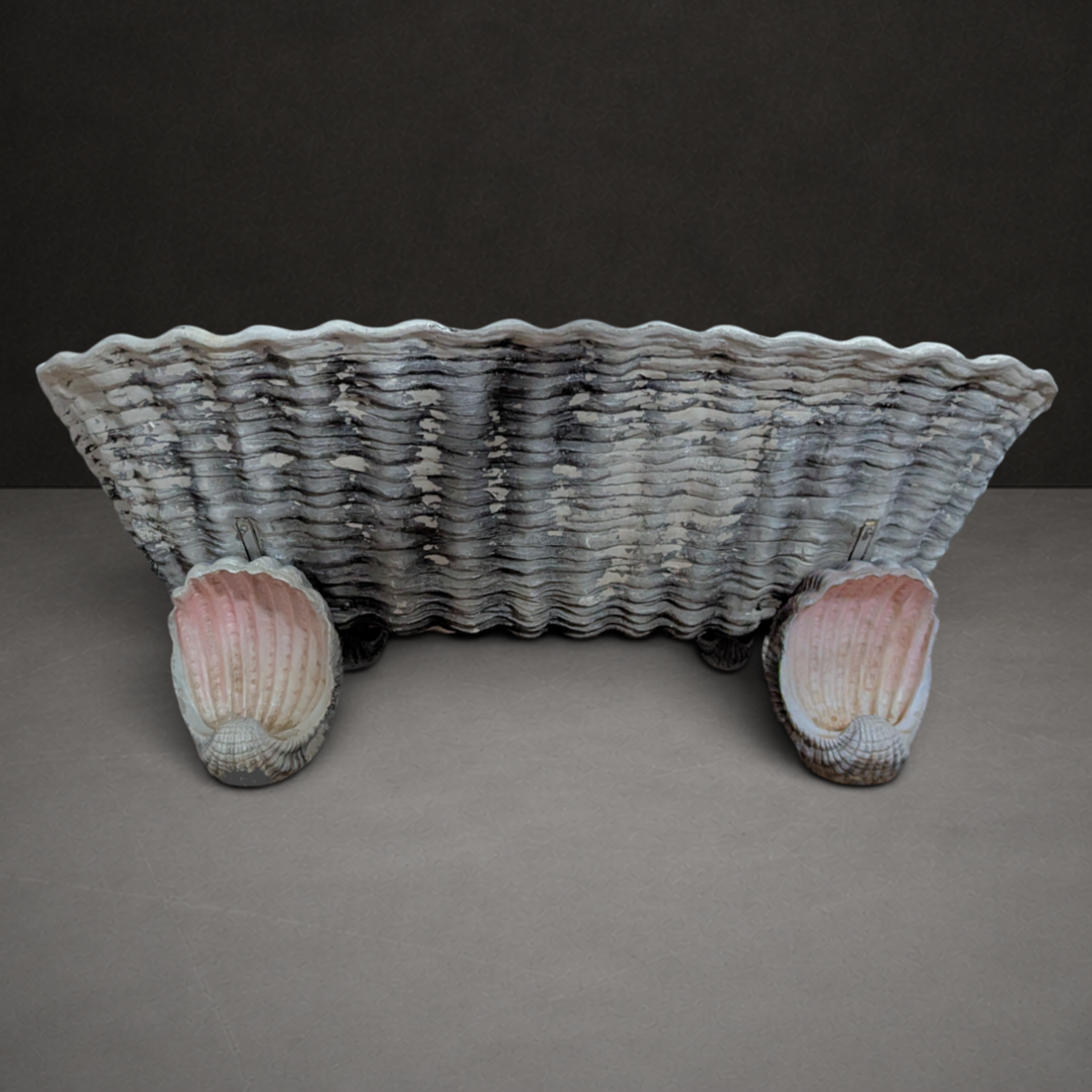 Rococo Revival Shell Grotto Three Seat Lounge