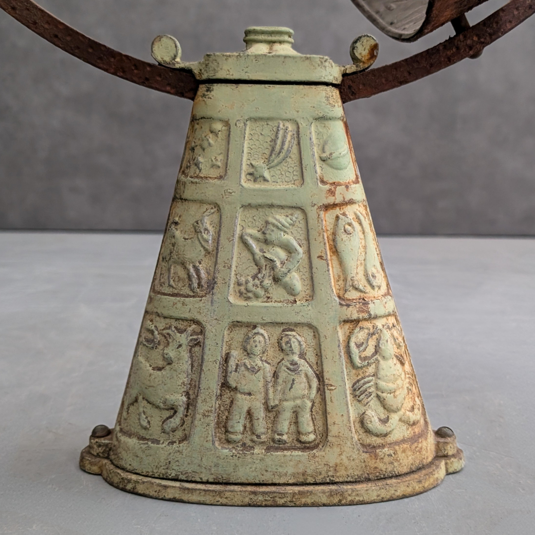 Early 20th Century Antique Swedish Armillary Sphere Sundial by AB Aronsson & Söner