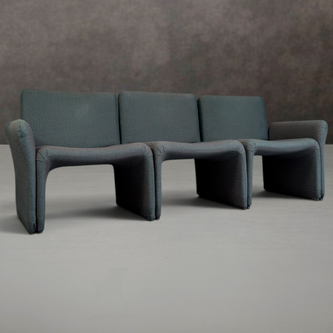 Italian Postmodern Modular Lounge Chairs circa 1970s