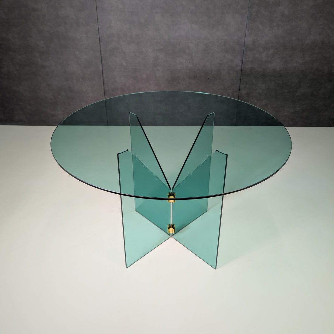 Limited Release Green Glass Dining Table by Harper Fredericks