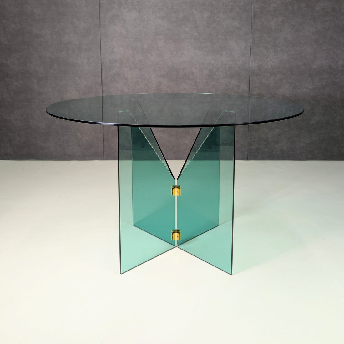 Limited Release Green Glass Dining Table by Harper Fredericks