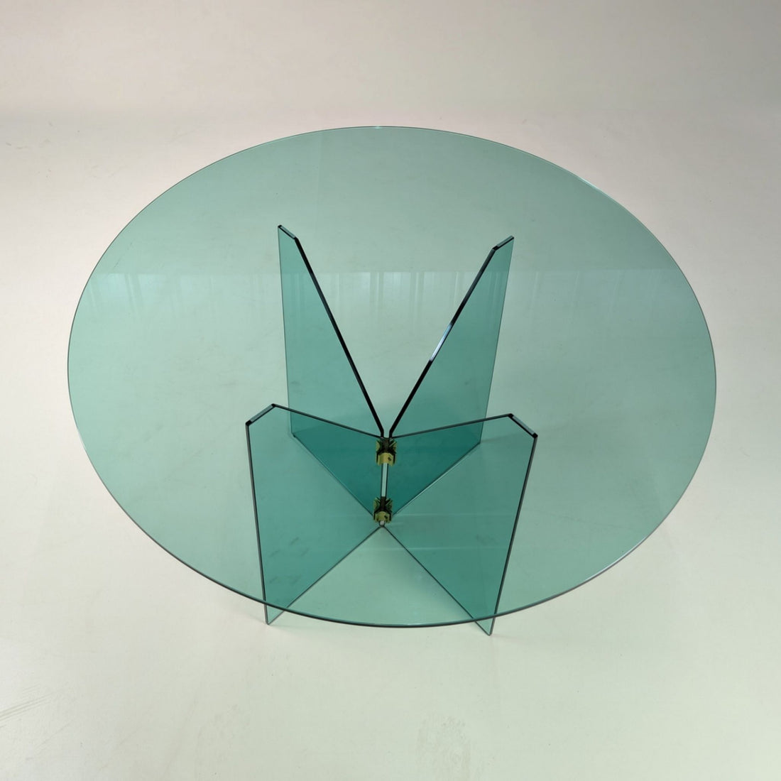 Limited Release Green Glass Dining Table by Harper Fredericks