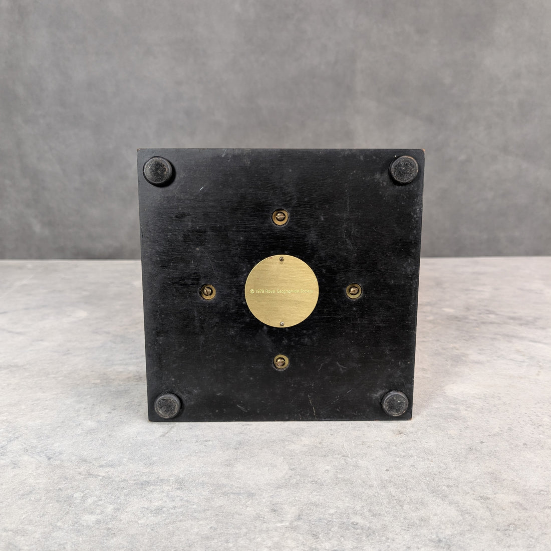 1979 Royal Geographical Society World Clock by Arthur Imhof SA