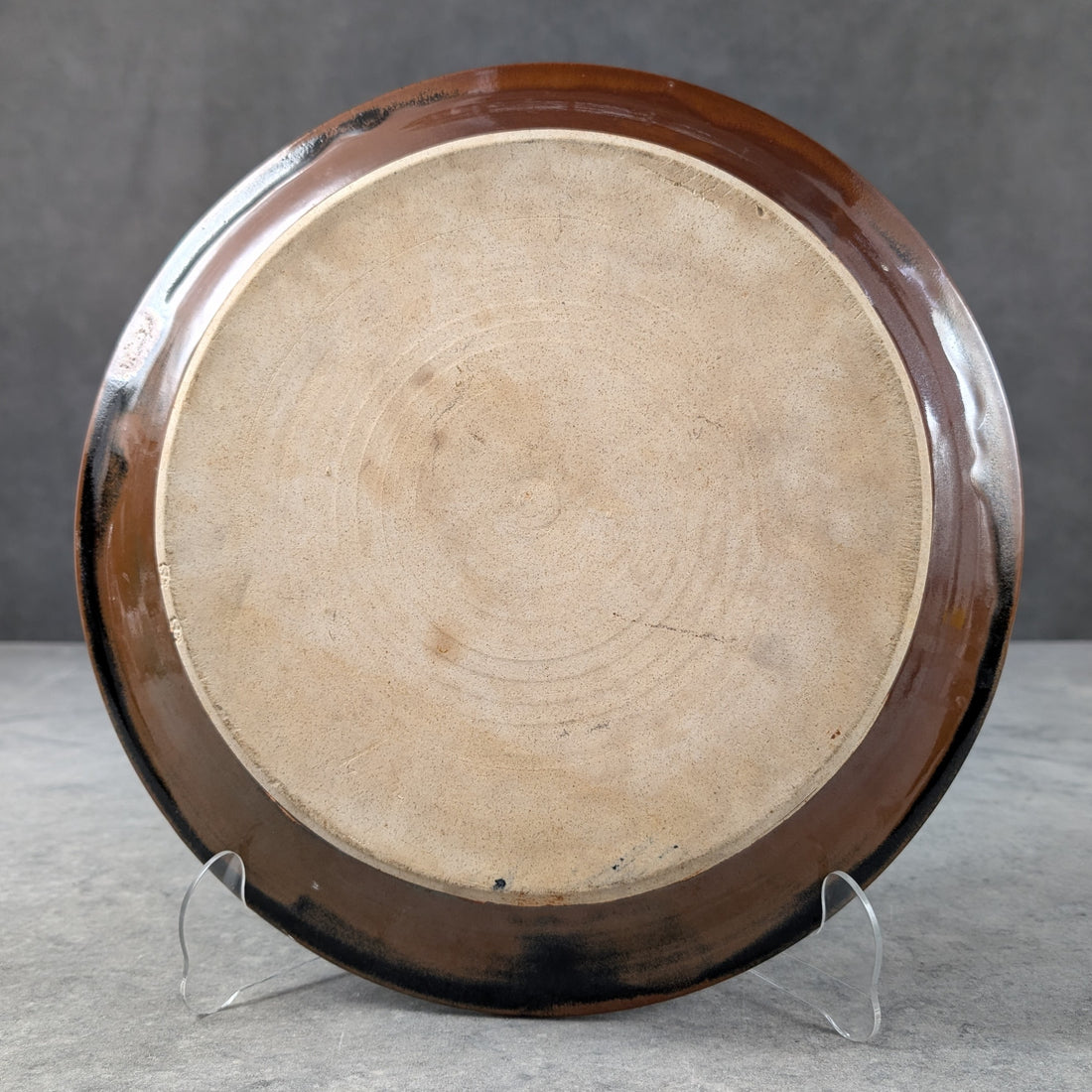 Studio Glazed Plate | Earth Tones
