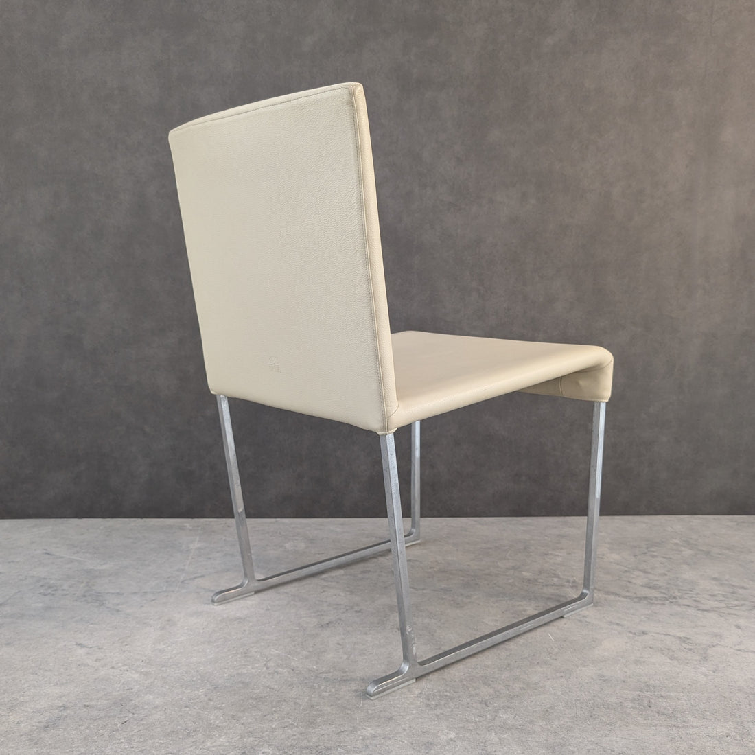 TWO | Solo S42 Leather Chairs by Antonio Citterio for B & B Italia