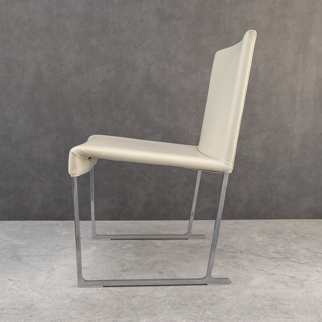 TWO | Solo S42 Leather Chairs by Antonio Citterio for B & B Italia