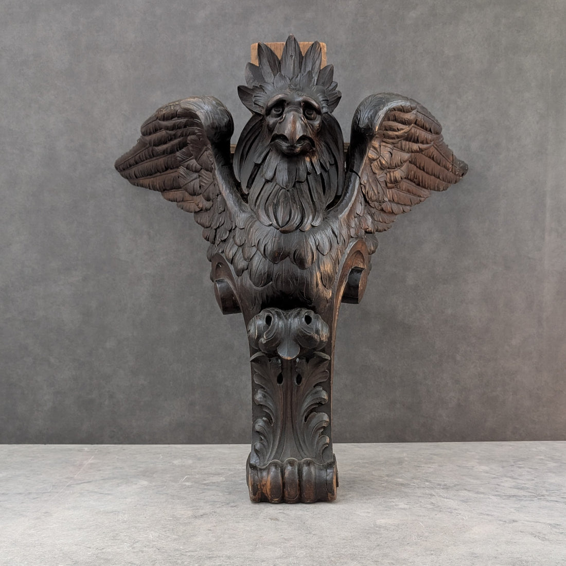 19th Century Bavarian Castle Find | Hand Carved Griffin