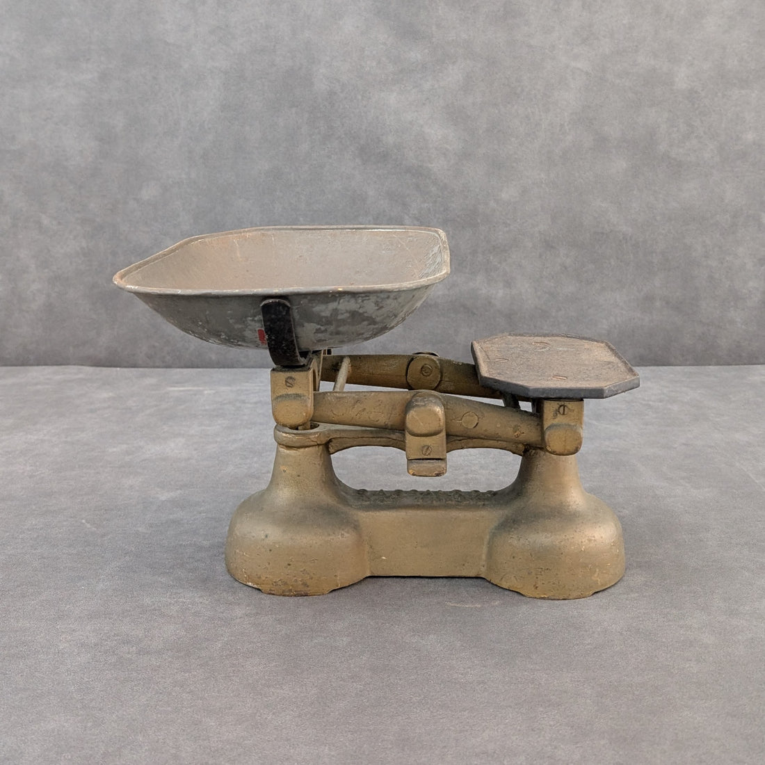 Large Antique Brass Scales | SA Scale Co