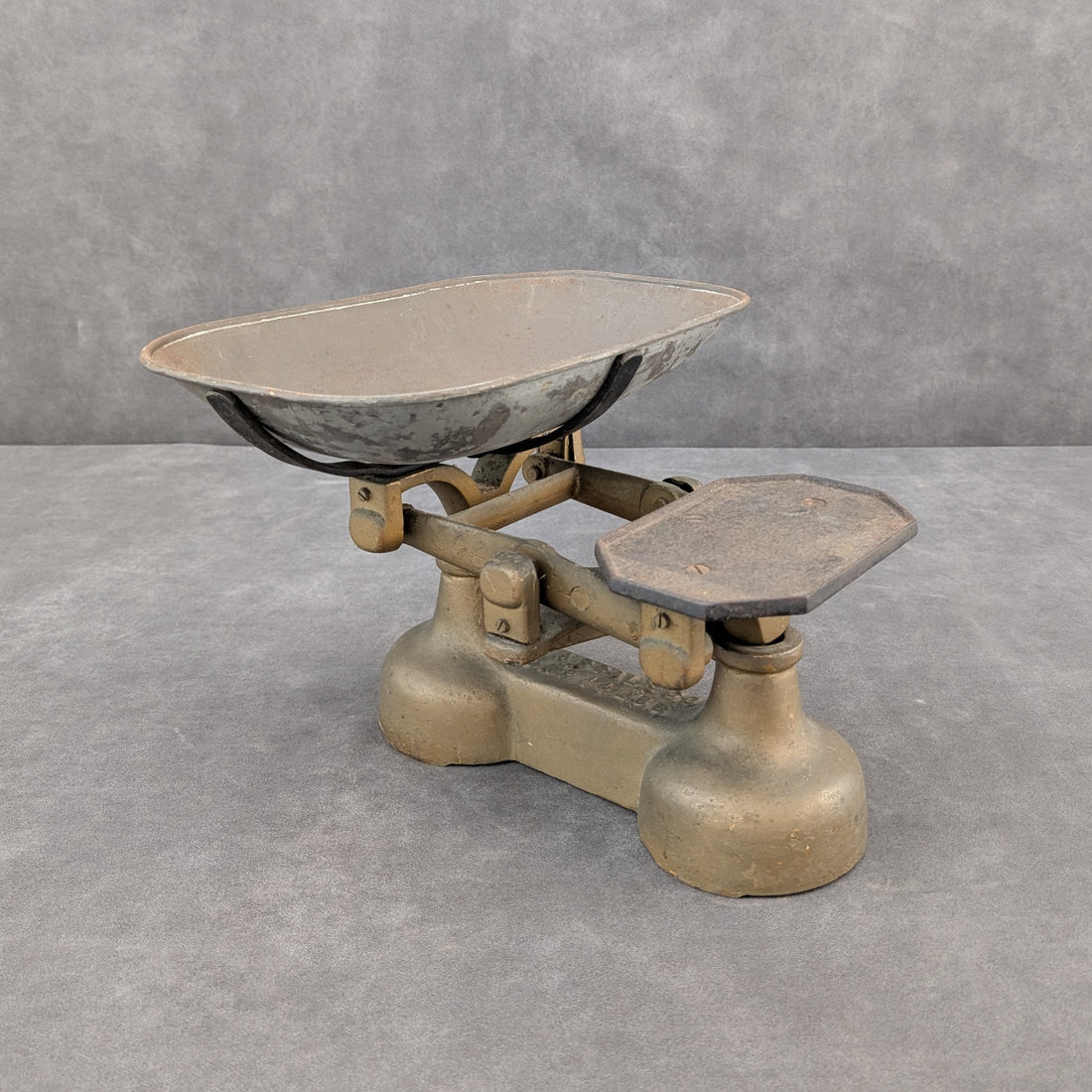 Large Antique Brass Scales | SA Scale Co