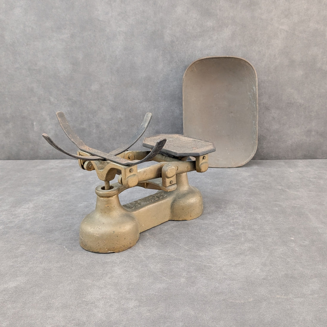 Large Antique Brass Scales | SA Scale Co