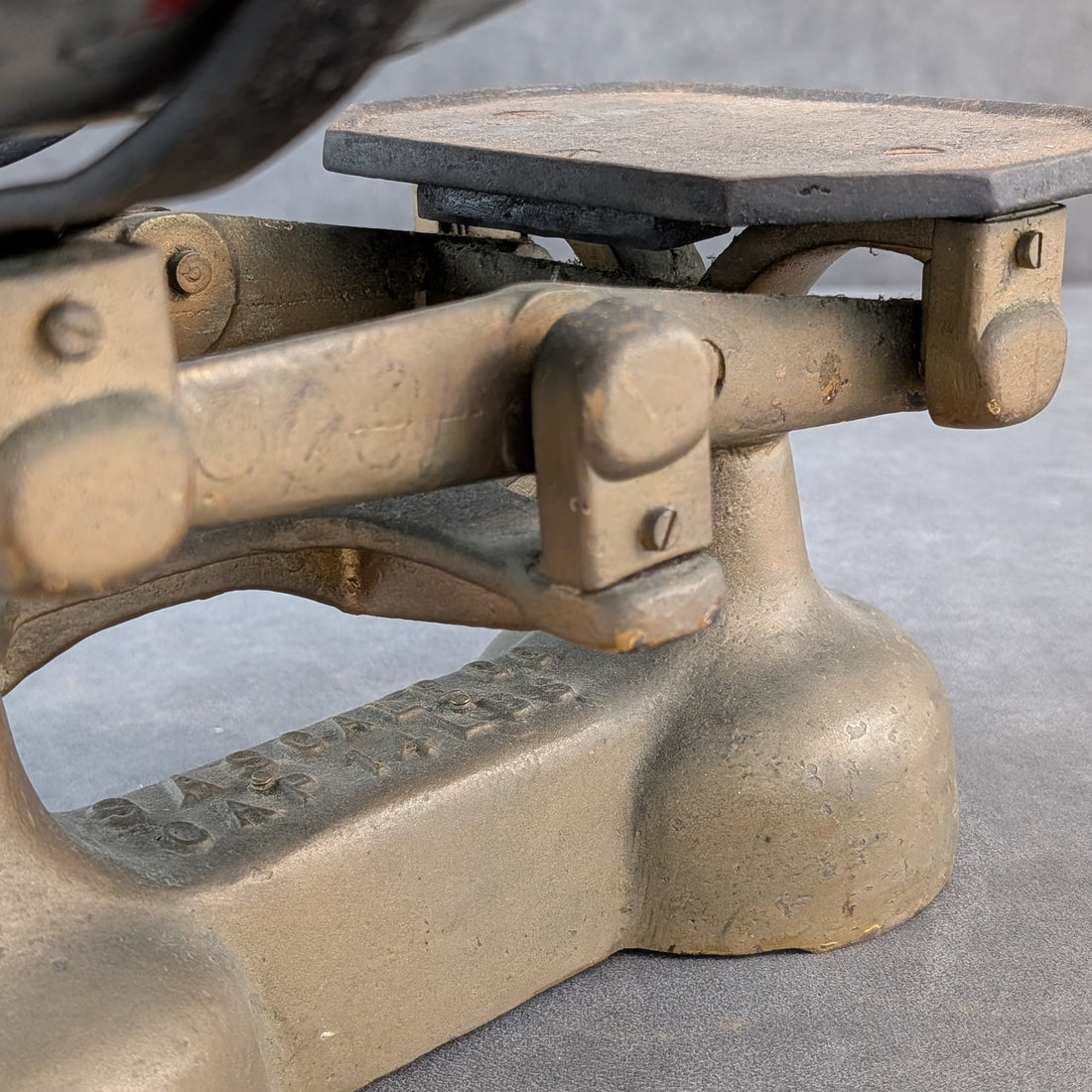 Large Antique Brass Scales | SA Scale Co