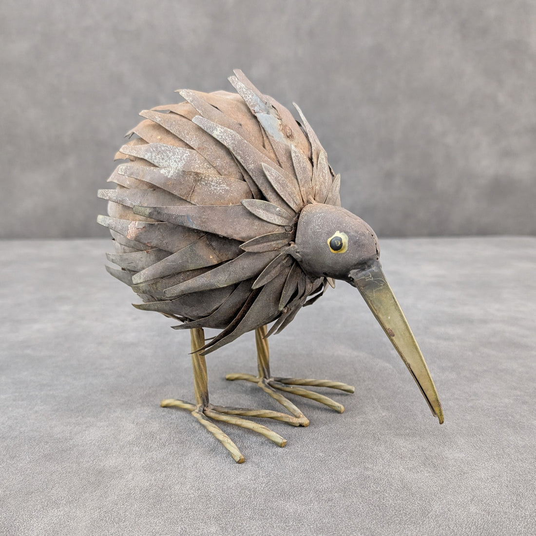 Copper Kiwi Sculpture