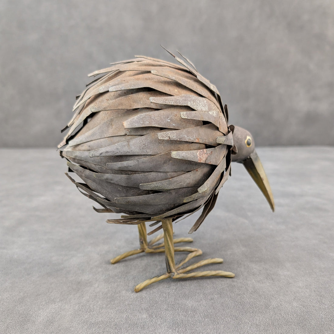 Copper Kiwi Sculpture