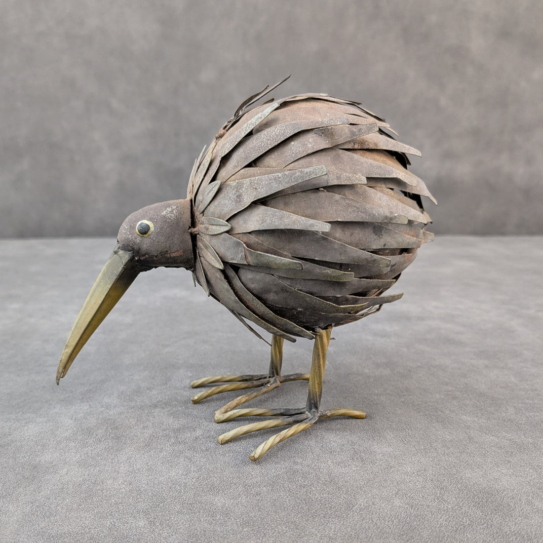 Copper Kiwi Sculpture