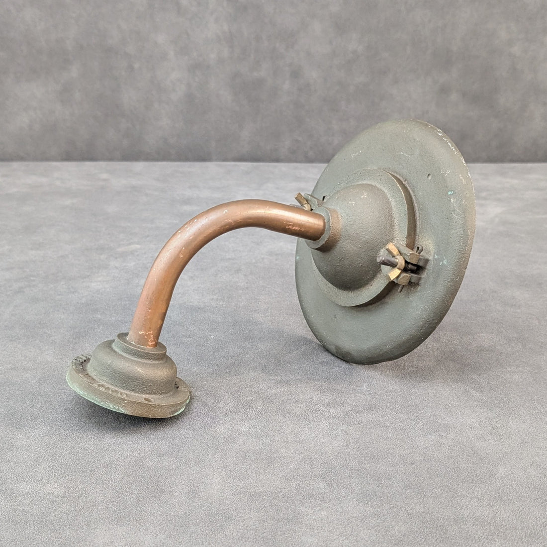 FIVE | Bronze and Copper Shipyard Wall Light | English Industrial