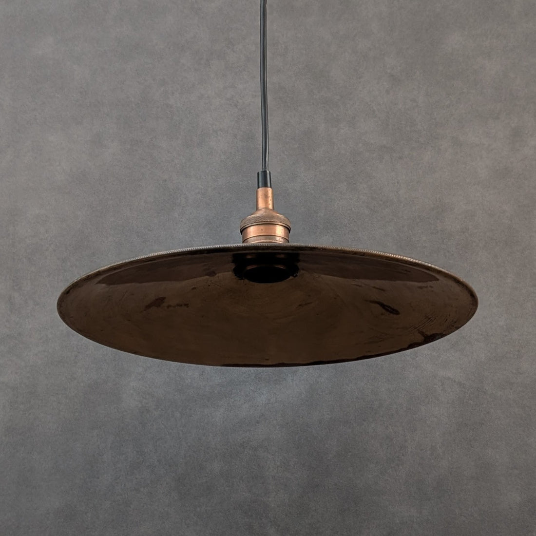 ELEVEN | Vintage handspun copper pendant lights
