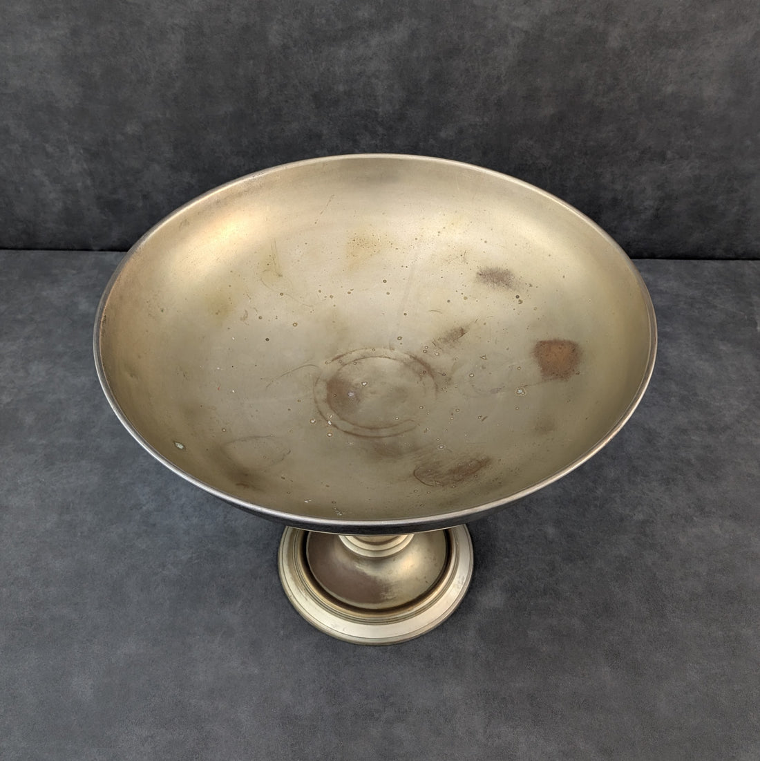 Vintage Silvered Brass Champagne Bucket | European Design