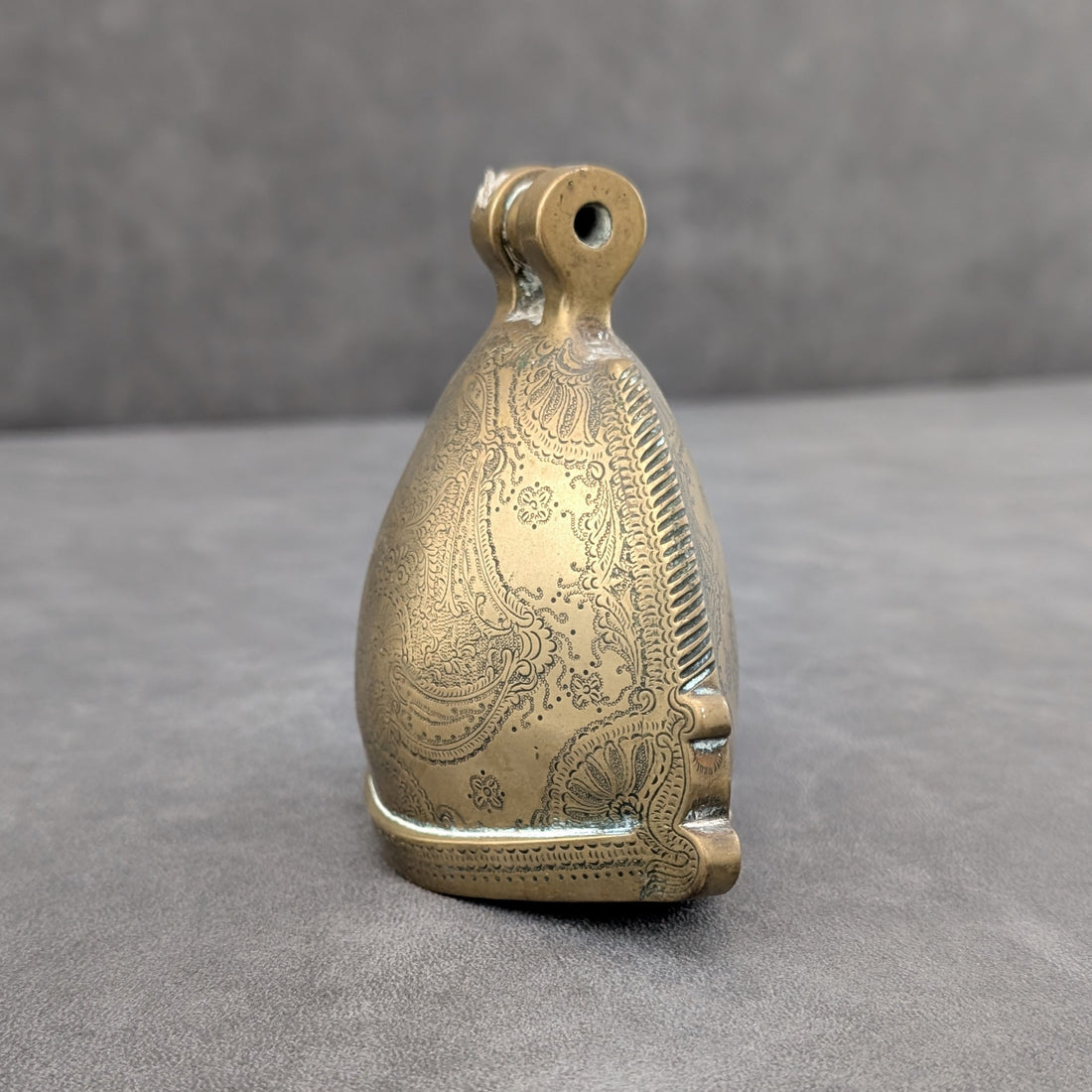 Vintage Indo Persian Livestock Bell | Cast Brass