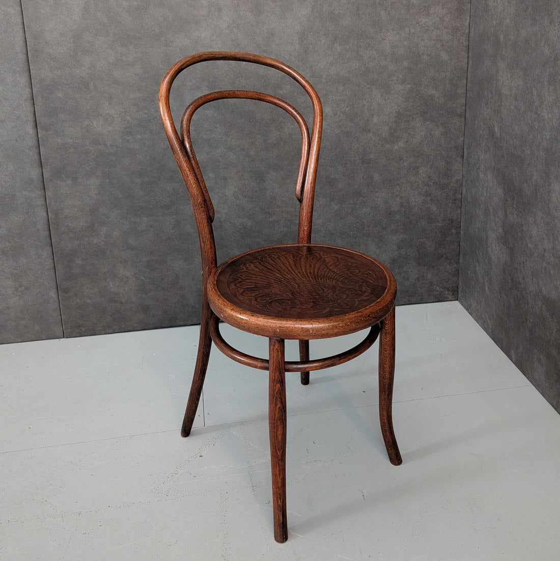Vintage Bentwood Café Chair | Thonet Era Central European Beech