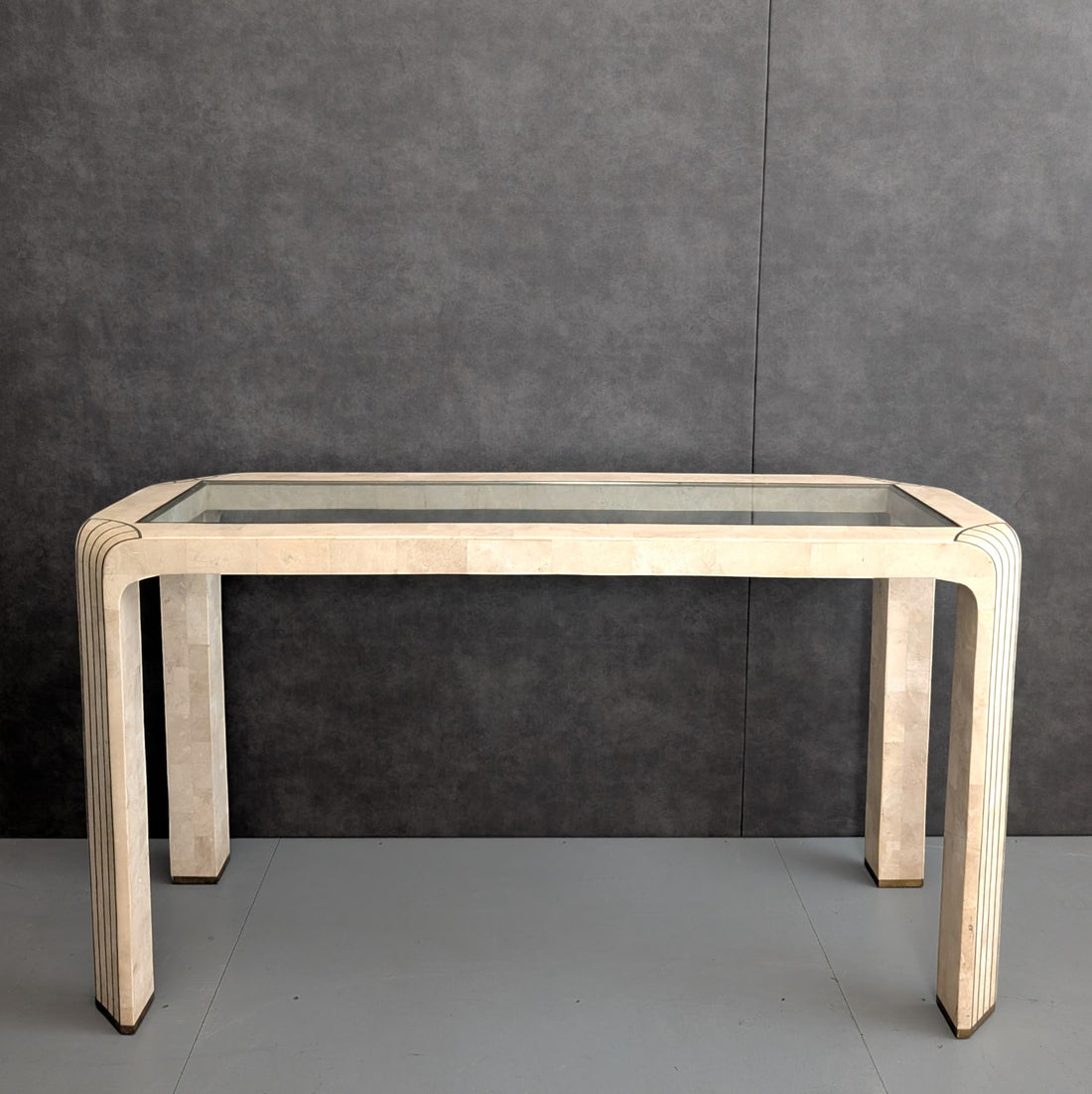 Maitland Smith Style Tessellated Stone Table Collection