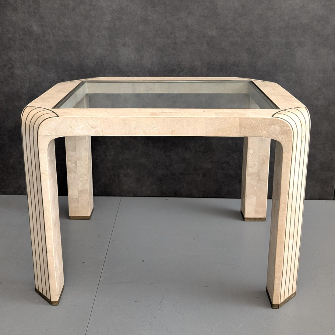 Maitland Smith Style Tessellated Stone Table Collection