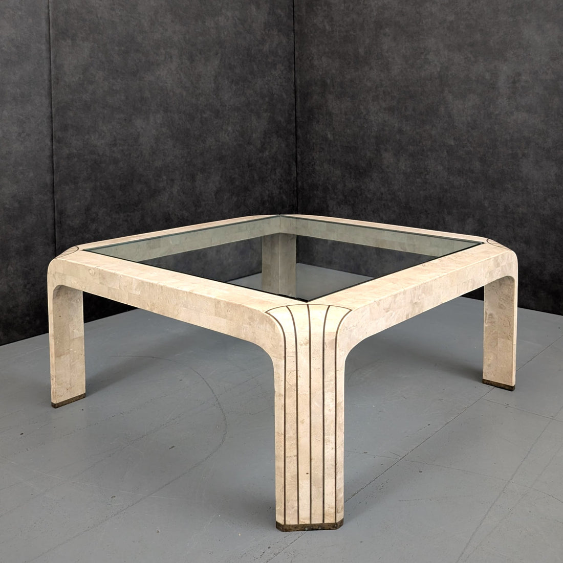 Maitland Smith Style Tessellated Stone Table Collection