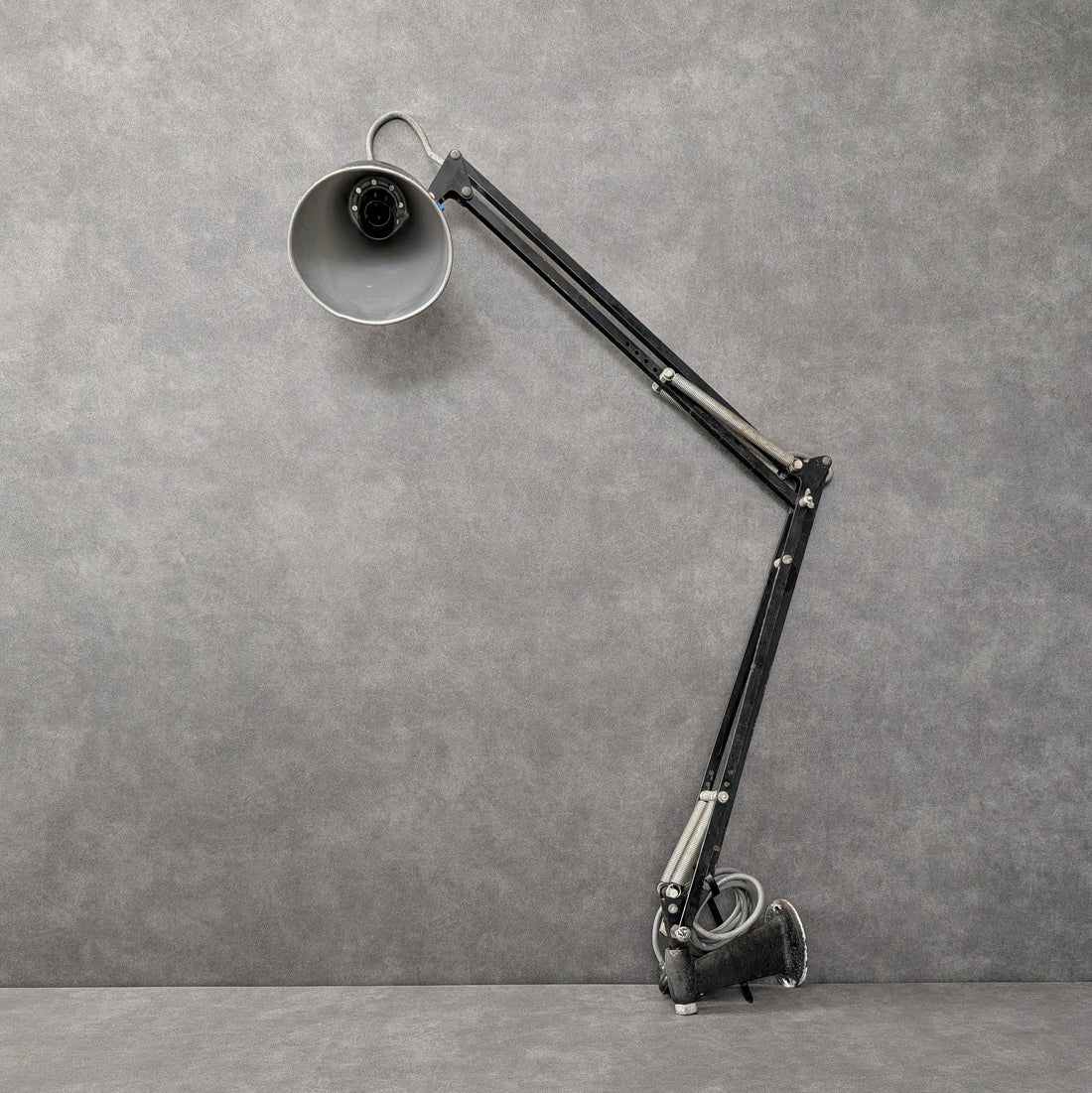 Vintage Industrial Anglepoise 1209 Task Lamp | Wall Clamp Mount