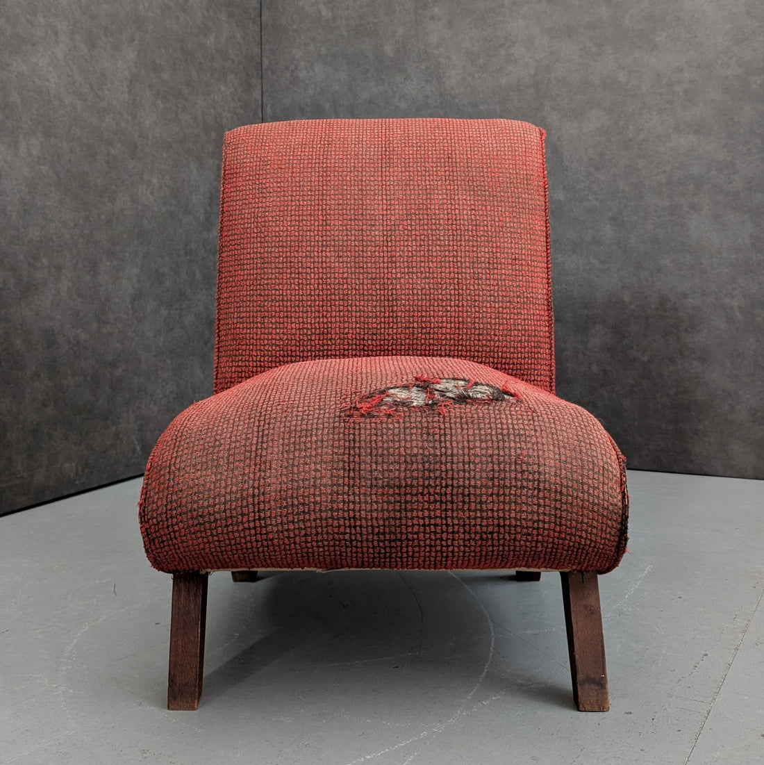 Circa 1950 Slipper Lounge Chair