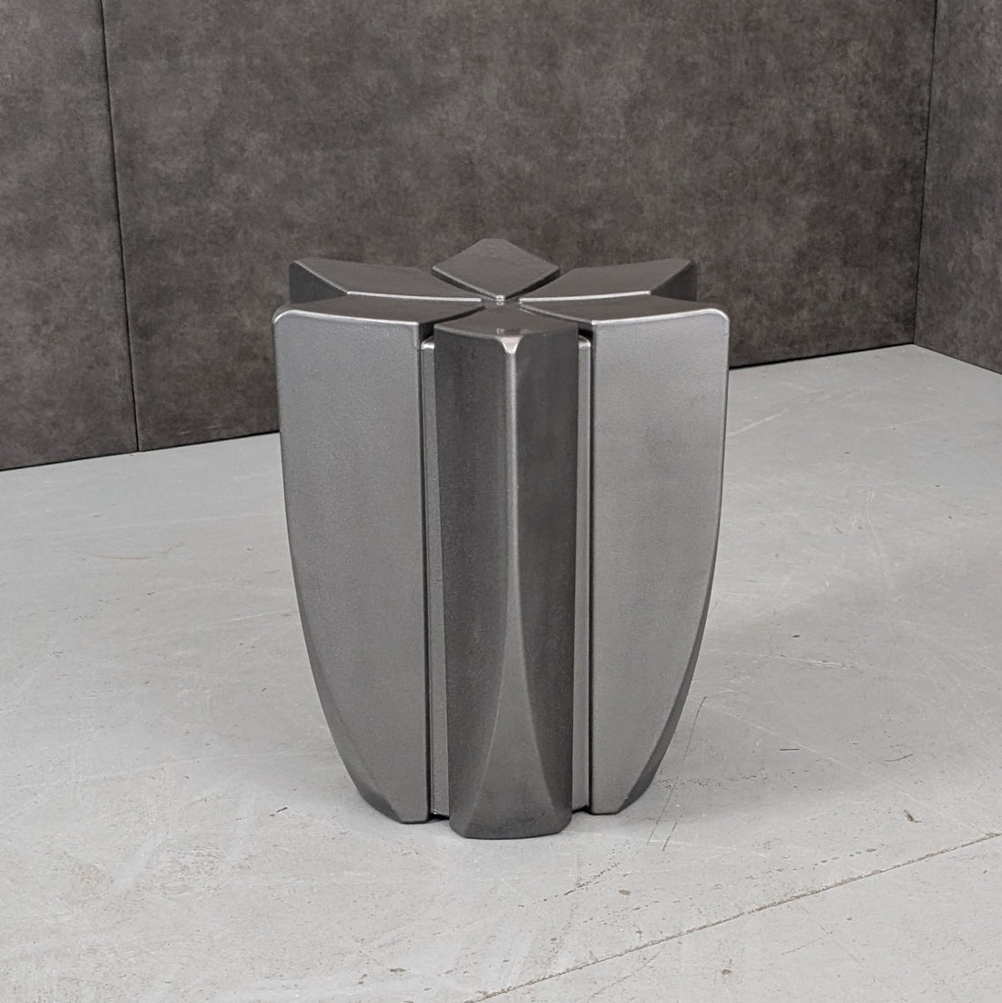 Graphite Star Form Side Table