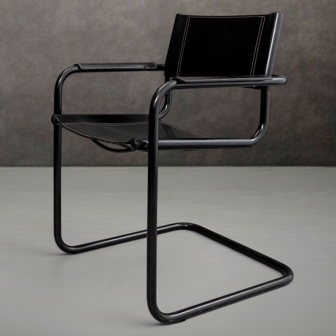 4 Italian Armchairs Attributed to Matteo Grassi Circa 1980