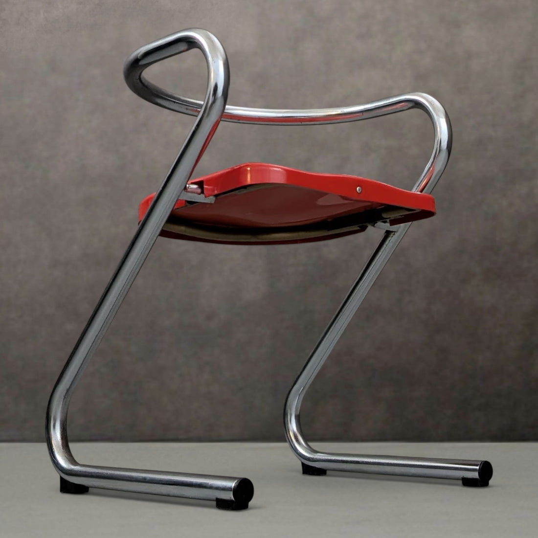 Vintage Lindau & Lindekrantz Chair for Lammhults Sweden Circa 1970s