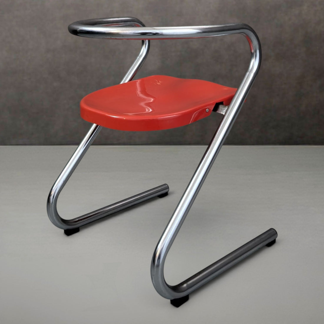 Vintage Lindau & Lindekrantz Chair for Lammhults Sweden Circa 1970s