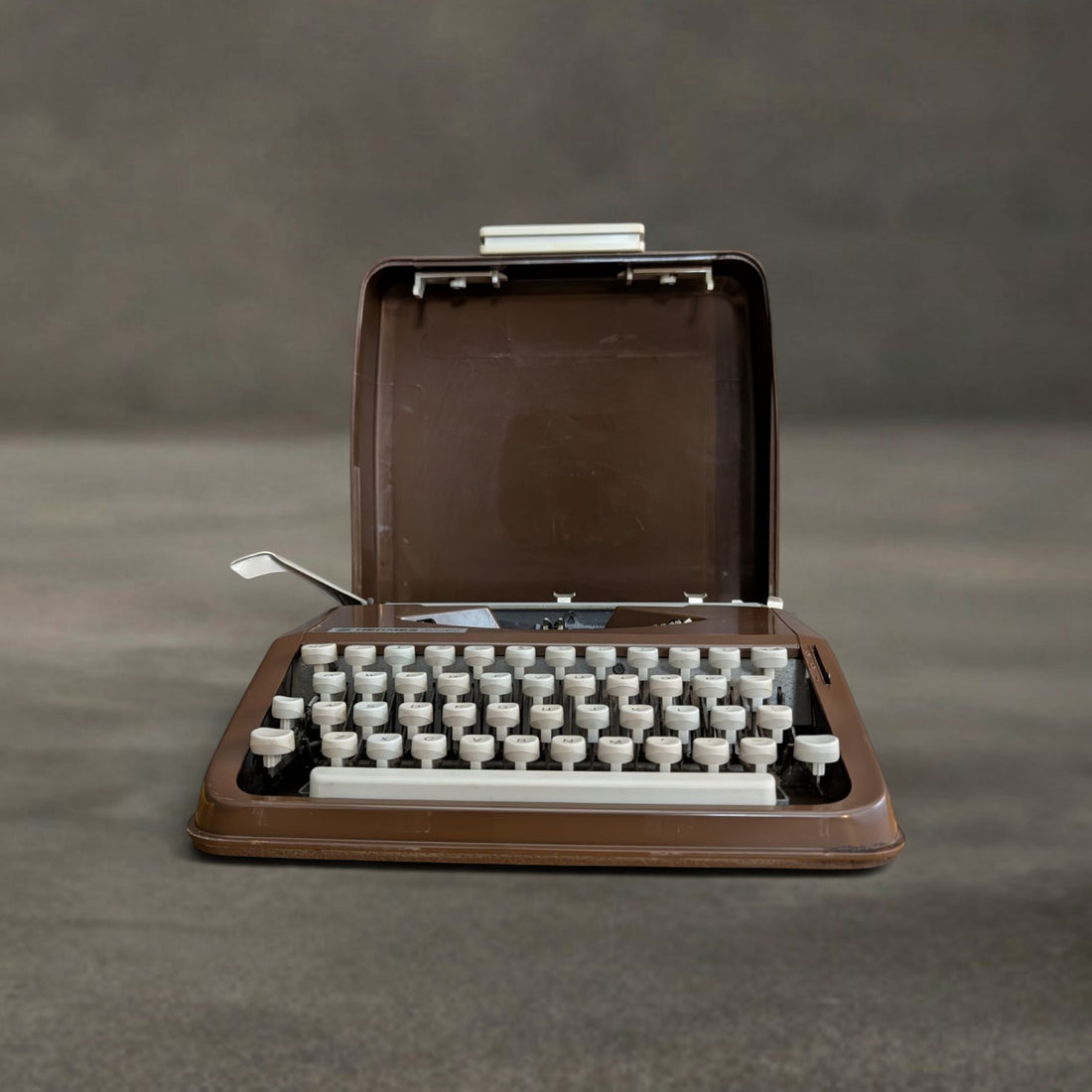 Swiss Hermes Baby Portable Typewriter Circa 1970