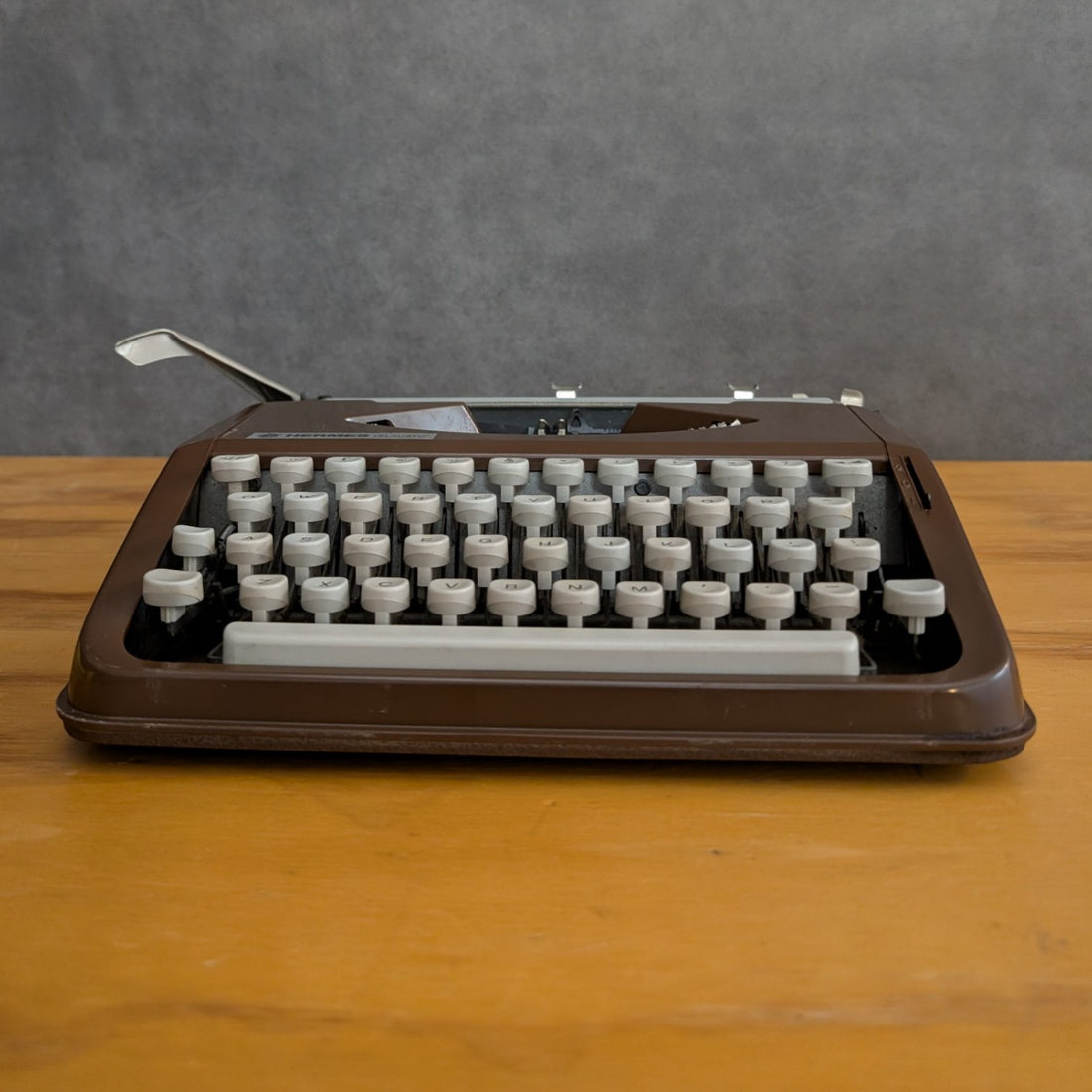 Swiss Hermes Baby Portable Typewriter Circa 1970