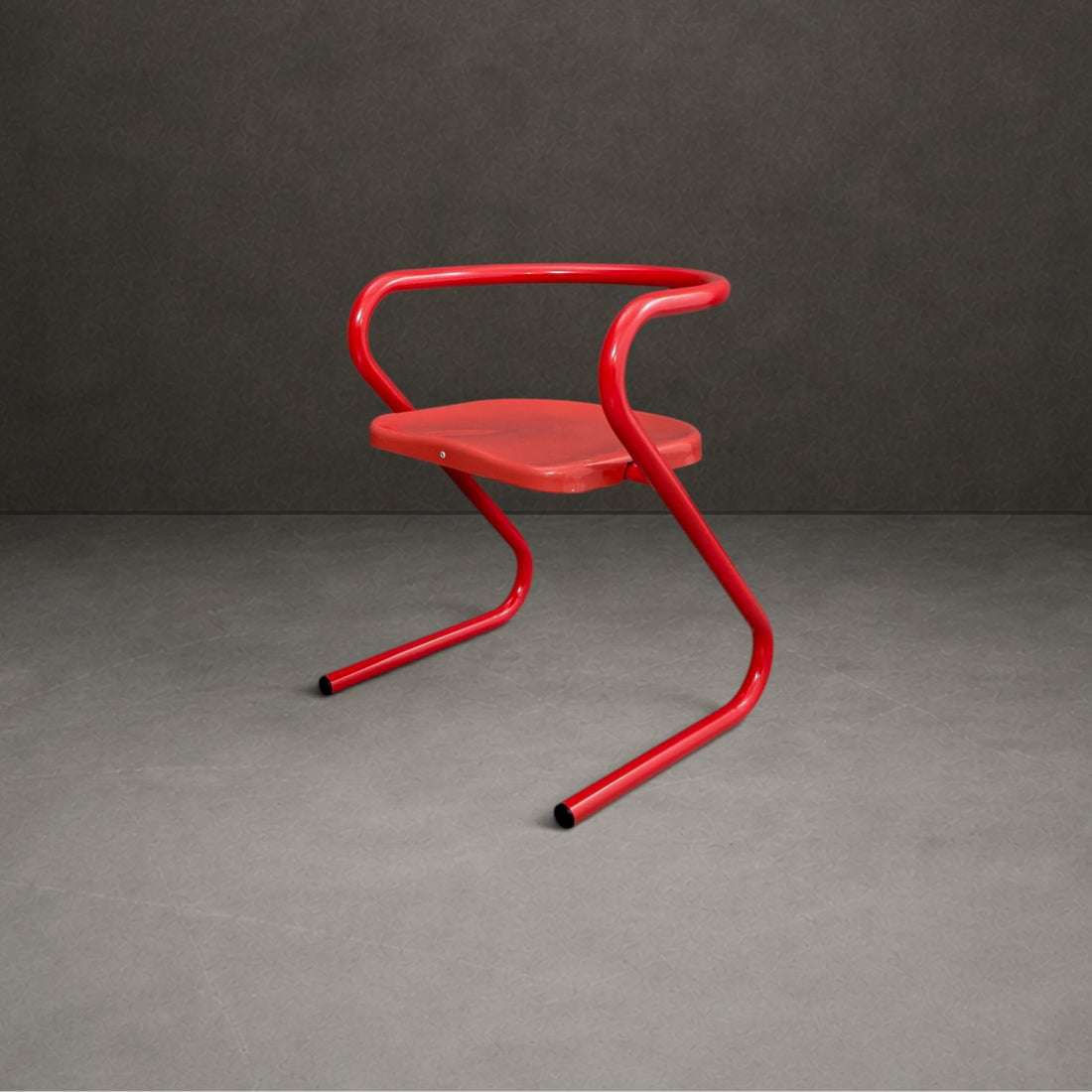 Four (4) Vintage Lindau & Lindekrantz Chairs for Lammhults Sweden Circa 1970s