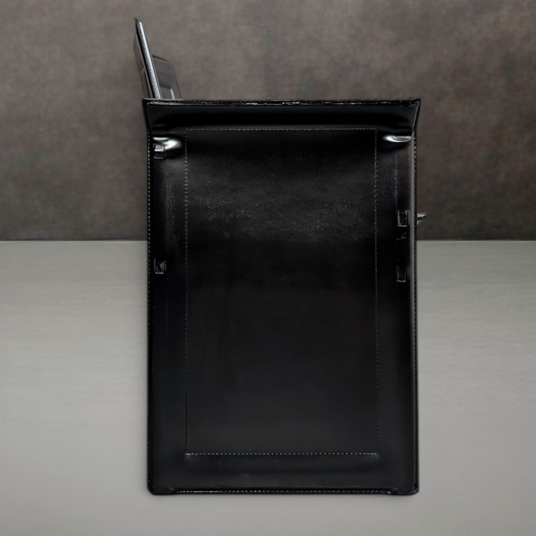Italian Tito Agnoli for Arrben Leather Dining Chair Circa 1979