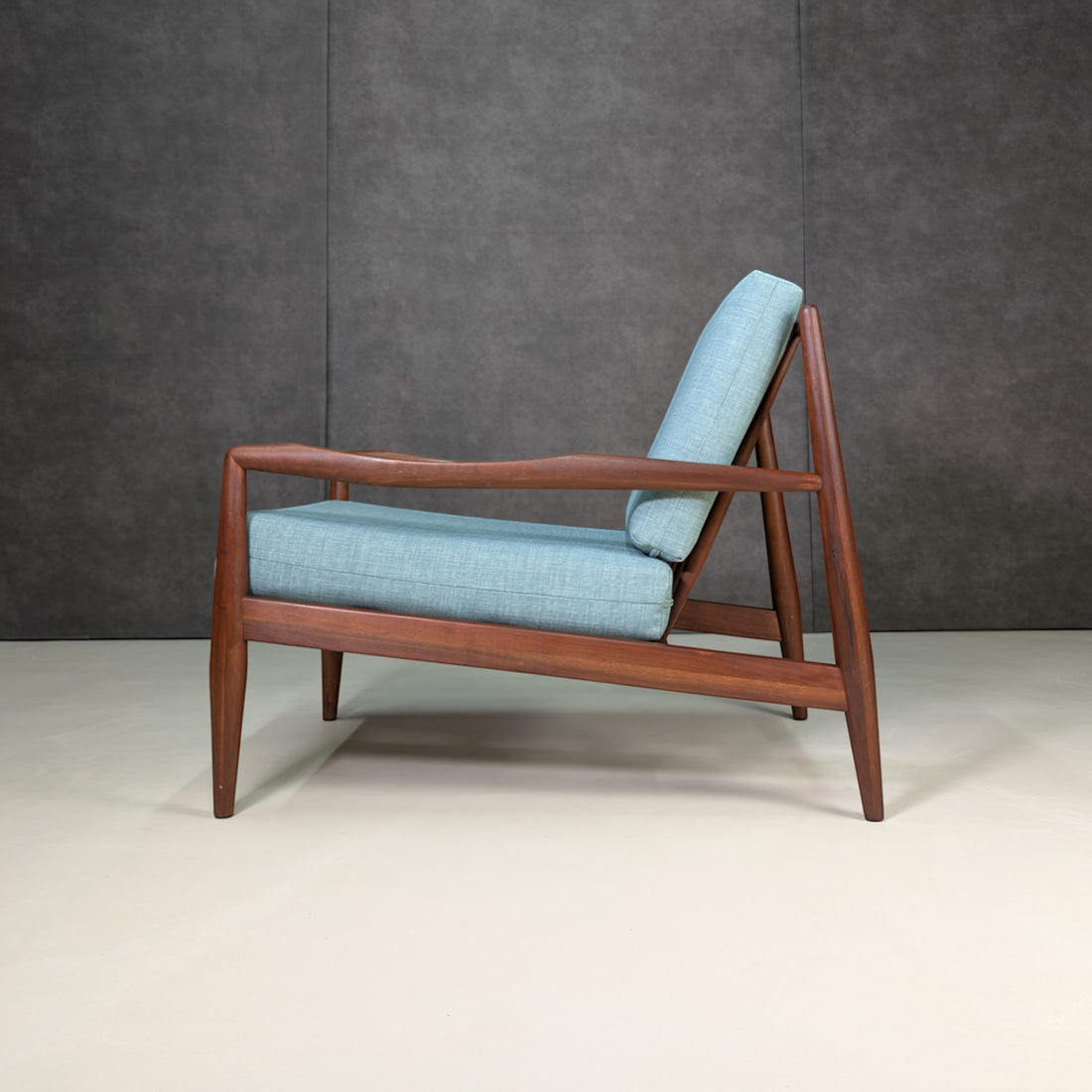 Adrian Pearsall Model 843-C Mid Century Walnut Armchairs