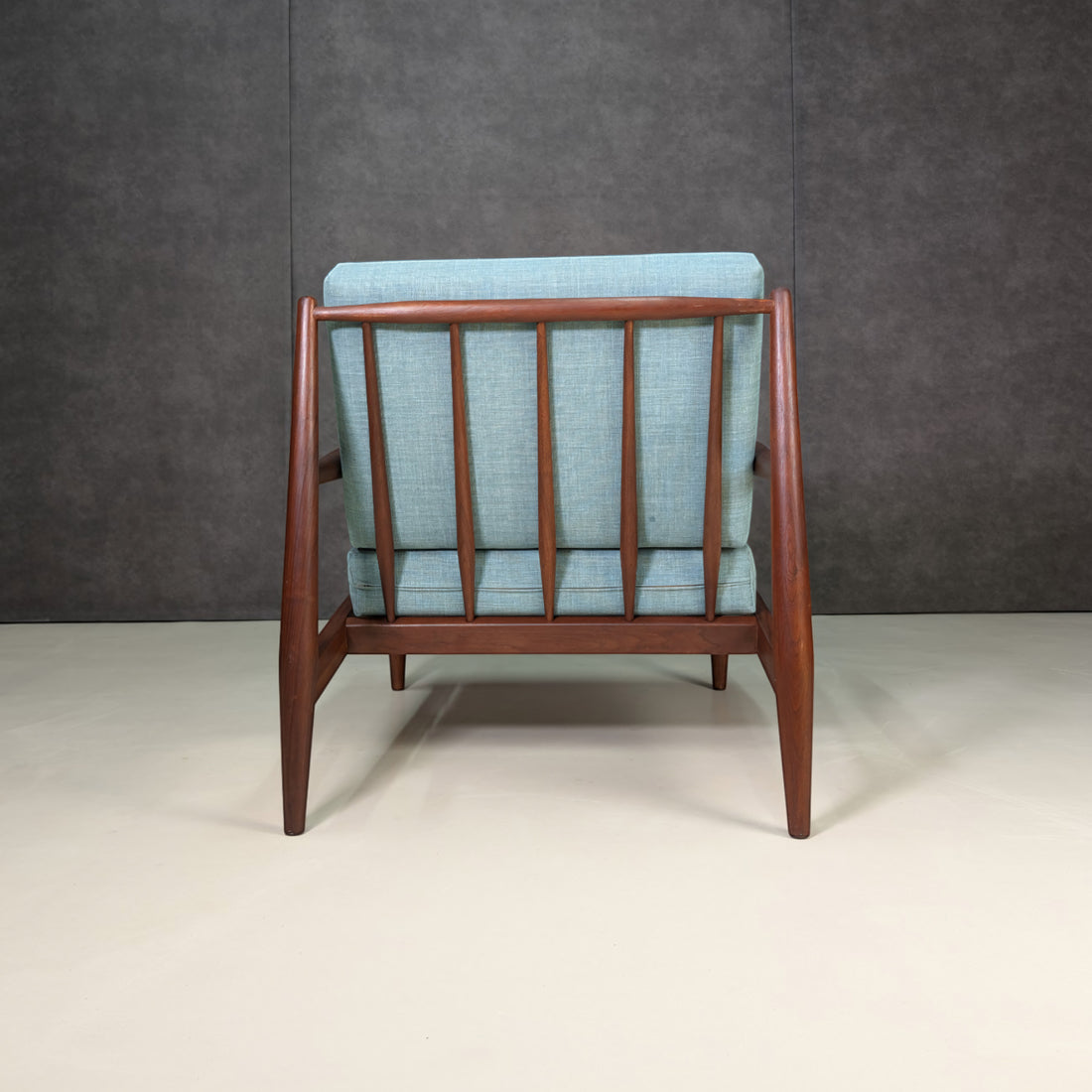 Adrian Pearsall Model 843-C Mid Century Walnut Armchairs