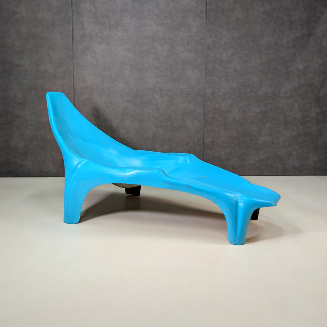 Early 1970s Space Age Hand Formed Fibreglass Sunlounger
