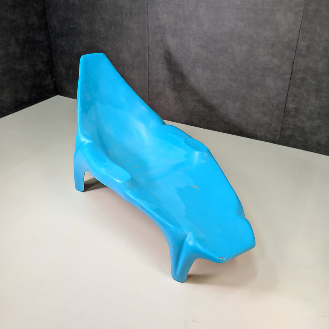 Early 1970s Space Age Hand Formed Fibreglass Sunlounger