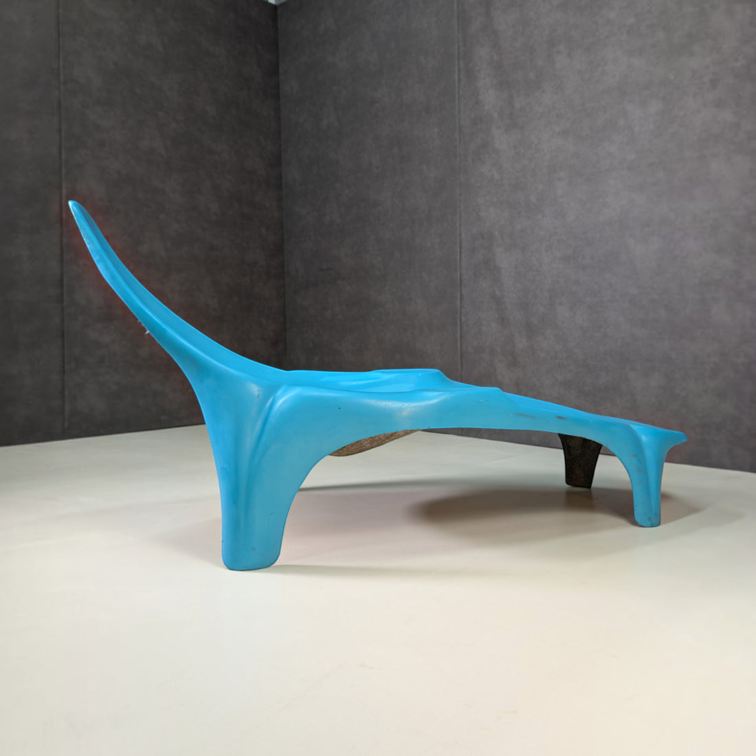 Early 1970s Space Age Hand Formed Fibreglass Sunlounger