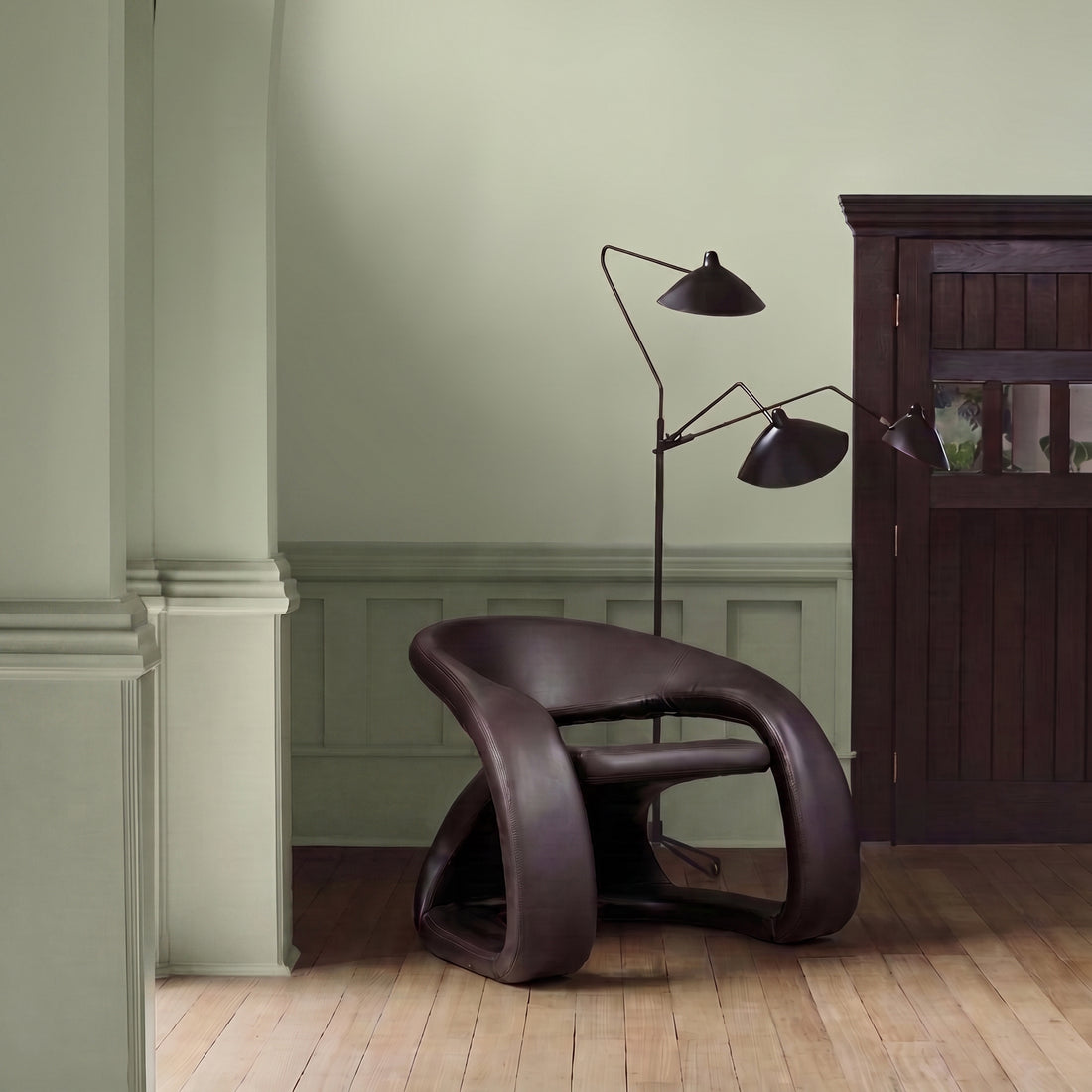 Pair of JAYMAR Cantilever Lounge Chairs circa 2000
