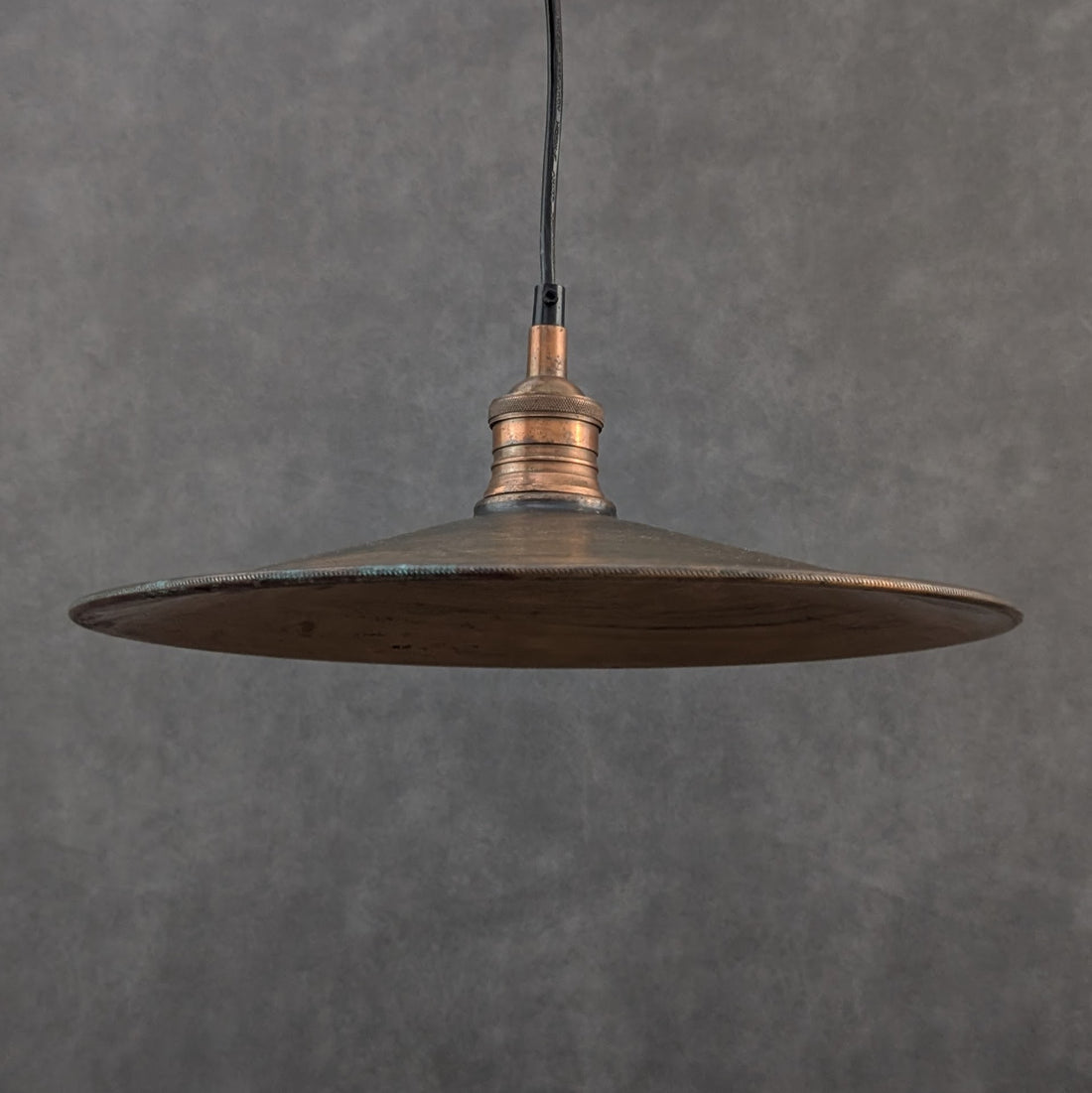 ELEVEN | Vintage handspun copper pendant lights